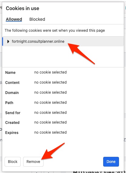 Select and delete