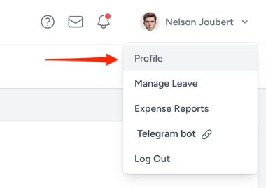 Profile steps screenshot
